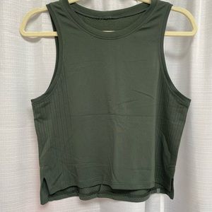 Lululemon Train To Be Cropped Tank